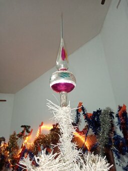 Umělý Vánoční Stromeček bílý 180. CM - 3