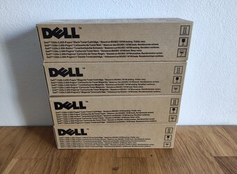 4x originální toner DELL 1320c - nová sada tonerů - 3