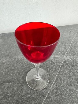 Set broušených sklenic na víno - 3