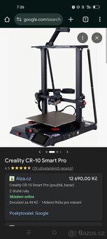 3D tiskárna creality CR-10 Smart Pro - 3