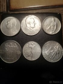 Stříbrné výroční mince 6ks - 3
