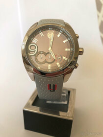 K-Swiss, náramkové hodinky, chronograph, kožený pásek - 3