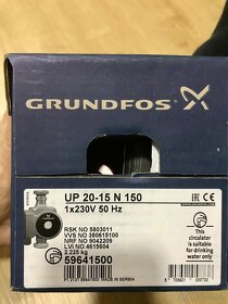 Cirkulacni cerpadlo GRUNDFOS UP 20-15 N 150 - 3