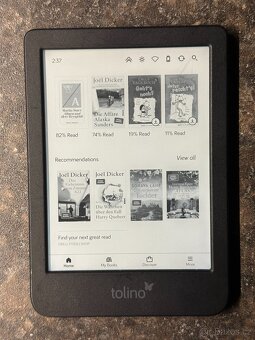 Čtečka knih Tolino Shine 5 16GB černá - 3