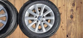 Origo alu VW 15" 5x112 ET50 s letními pneu 195/65/15 - 3