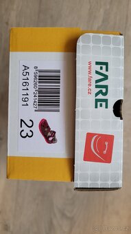 Dětské barefoot sandálky Fare Bare, vel. 23, v záruce - 3