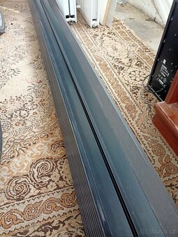 Rohová lišta WPC 2900 mm dark grey - 3