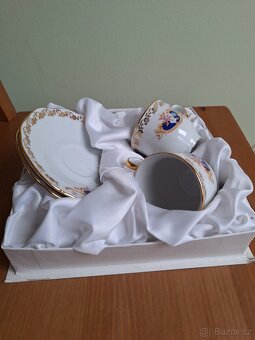 porcelánové šálky Czechoslovakia - 3