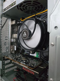 Úsporrné herní SFF PC/Ryzen 5/RX6400/32GB RAM/500GB SSD - 3