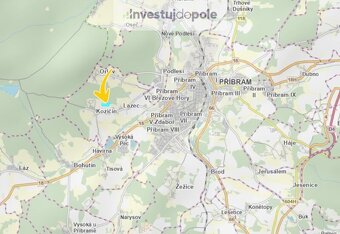 Prodej pozemků v územní rezervě v k.ú. Kozičín a Lazec - 3