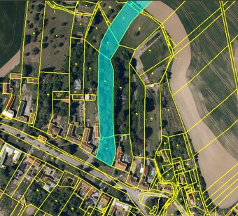 Prodej stavebního pozemku + zahrady = 5 110 m², Vyškov – Lho - 3