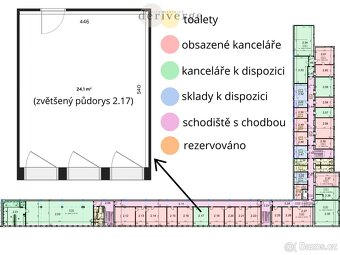 Pronájem kanceláří a skladových prostor, 15 m2 - 30 m2 - Zlí - 3