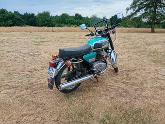 Jawa 350 634 zelená metalíza - 3