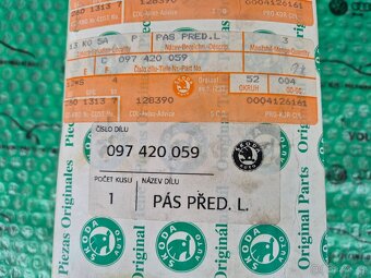 přední bezpečnostní pás levý Škoda Felicia 10.94 - 12.95 097 - 3