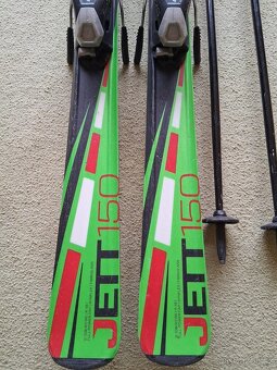Juniorské sjezdové lyže 150cm Elan - 3