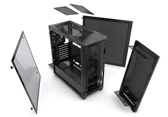 Phanteks Eclipse P400S Tempered Glass - Black - 3