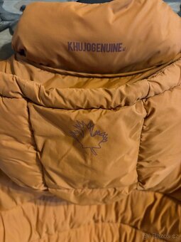 Khujo Corinna Zimní kabát koňakový dámský - 3