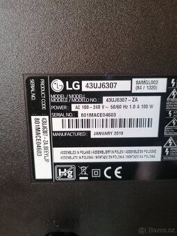 Televize LG 42, 4K na ND - 3