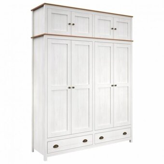 Dřevěná skříň 4dveřová TOPAZIO - 3