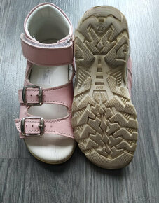 Letní dívčí sandálky Boots4U růžové velikost 27 - sleva - 3