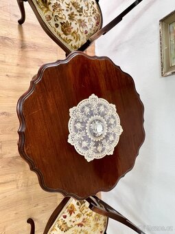 Stylová sada nábytku – 2 křesla + stolek - 3