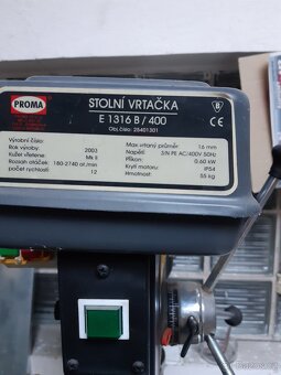 vrtačka stojanová - 3