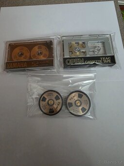 Audio kazety SONY TDK YAMAHA - 3