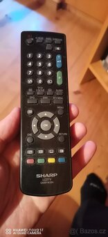 Prodám televizi Sharp + set top box dvb t2 Emos - 3