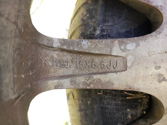 Disky 6,5J 15 ET35 s pneumatikami 195/65R15 - 3