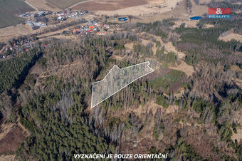 Prodej lesa, 7371 m², Mileč, okres Plzeň-jih - 3