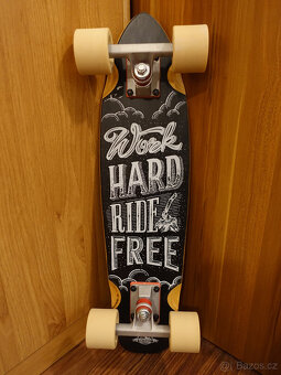DStreet Cruiser Longboard/Skateboard 23" Maple Ride Free - 3
