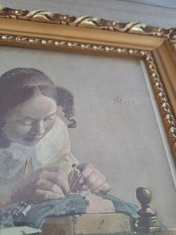 Starý obraz - Jan Vermeer van Delft - 3
