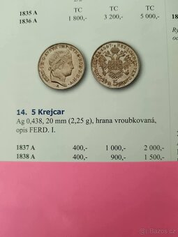 AG 5 Krejcar 1838 A Ferdinand V. - 3
