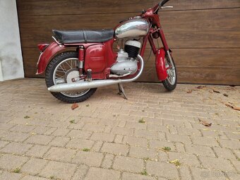 Jawa 250 typ 559 rv 67 platne doklady biele spz - 3