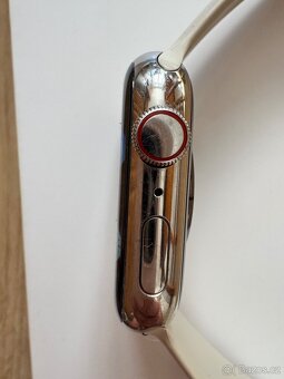 Apple Watch Series 7 Cellular 45 mm stříbrná nerez - 3