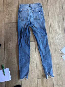 Trhané džíny Denim.co vel 32 146/152 - 3