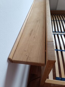 Manželská postel 180 x 200 masiv - 3