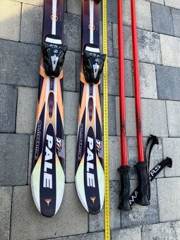 dětské lyže + hůlky 100cm - 3