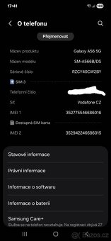 Prodám a nebo vyměním Samsung galaxy a 56 5g 256gb - 3