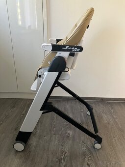 Jídelní židlička Peg Perego Siesta Follow Me Beige - 3