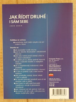 Kniha Jak řídit druhé i sám sebe od Johna Adaira - 3