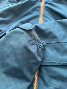 Dámská petrolejová turistická větrovka vel L lidl - 3