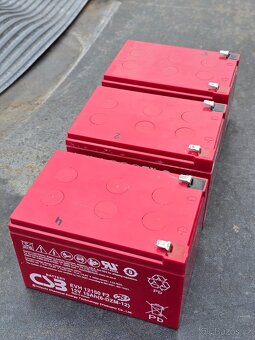 Trakční olověné baterie 12V 15Ah - 3