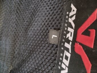 Pánská kožená bunda na moto - 3