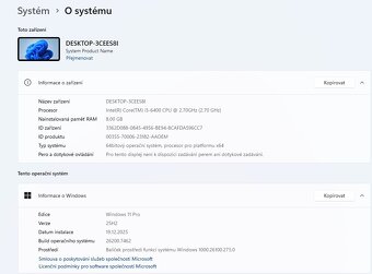 Zalman Z1 Meo,i5-6400,WIN 11,SSD 128GB+HDD 2TB,RAM 8GB,monit - 3