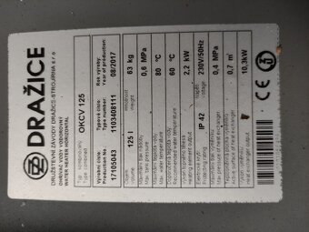 Prodám kombinovaný bojler Dražicej - 3