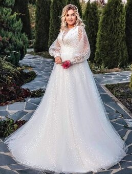 NOVÉ svatební šaty VINTAGE - 3