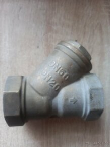 Filtr mosazný 2 /C, ventil kulový DN 25,ventil přímý DN 40 - 3