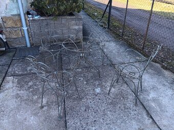 Zahradní kovový nábytek - 3