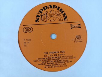 The Framus Five – Blues In Soul  (LP - stereo) - 3